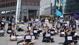 Акции с призывом освободить Сенцова и других узников Кремля прошли в городах Германии. ФОТО