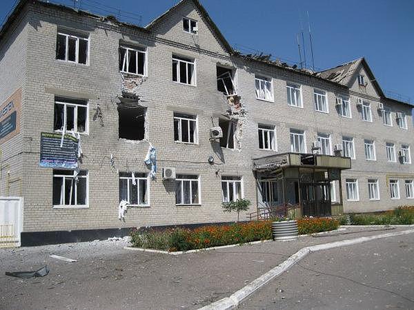 шахтерск обстрелы