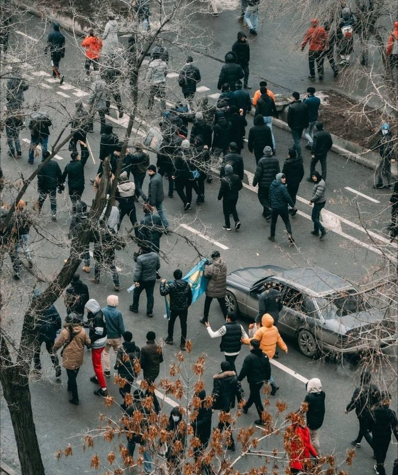 Протесты 6 января в Алматы 04