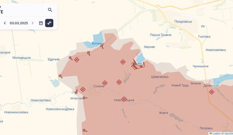 Russians advance in Pishchane and near three other settlements - DeepState. MAPS