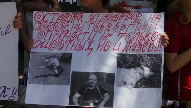 Отключение электричества, самоотвод судьи и митинг: Шевченковский райсуд Киева рассматривает ходатайство об аресте киевского догхантера Святогора 18