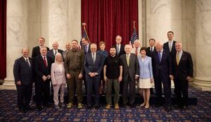 зеленський зустрівся із сенаторами США у Вашингтоні