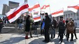 В центре Киева прошла акция солидарности с белорусским народом, посвященная празднованию Дня Воли. ФОТОрепортаж+ВИДЕО