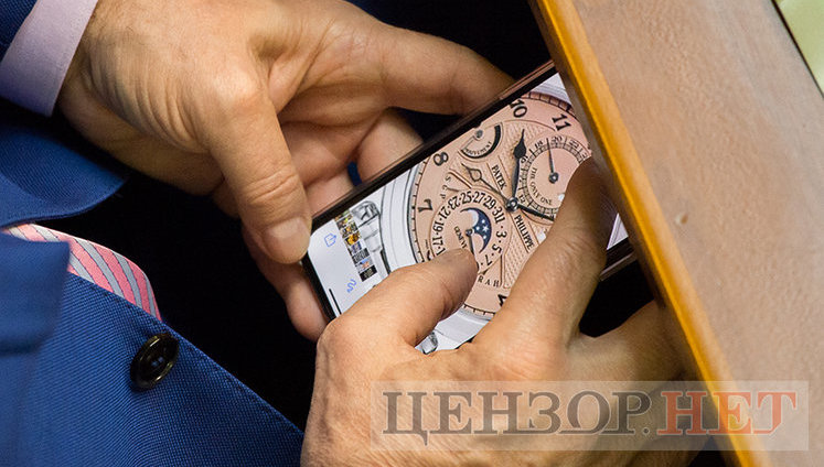 Суркіс вивчає годинник за 31 млн франків, "інвестпроєкт з принцесою" нардепа від СН Задорожного і "аргументи для людей" від агропідприємця мажоритарщика Бакунця, - робота ВР 13 листопада. ФОТОрепортаж