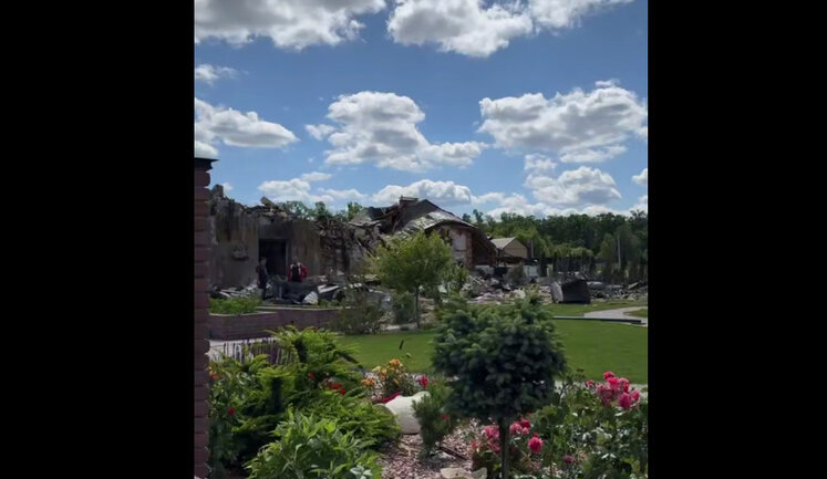 16 homes damaged in overnight Russian attack on Boryspil district. VIDEO