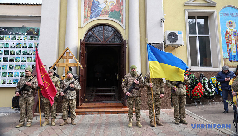 From Dem.'яном Ганулом попрощалися в Одесі 19 березня