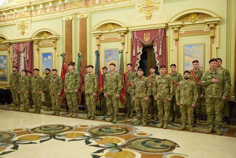 Zelenskyy presents state awards on occasion of Day of Airborne Assault Forces 02 Zelenskyy presents state awards on occasion of Day of Airborne Assault Forces 02