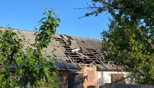 Ворог ударив дроном по Марганцю: поранено три жінки. ФОТОрепортаж
