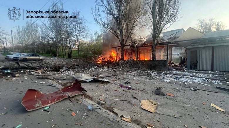 Обстріл Запоріжжя