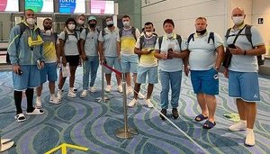 Украинские спортсмены прибыли в Токио для участия в Олимпиаде. ФОТОрепортаж