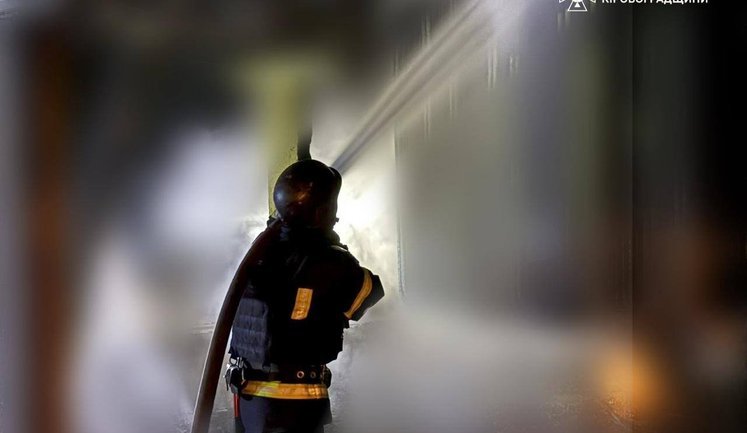 Атака дронів на Кіровоградщину: виникла пожежа на об’єкті