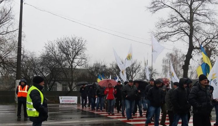 Farmers across Ukraine protesting against introduction of land reform. PHOTOS