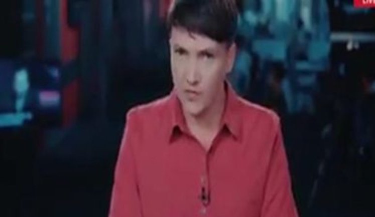 "Та ні, ну це п#здець! Це просто х#йня якась!", - народний депутат Надія Савченко матюкається у рекламі телеканалу. ВIДЕО