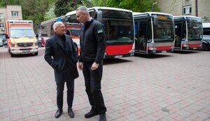 Кличко зустрівся з мером Гамбурга Ченчером: Київ отримав нову партію допомоги від німецького міста
