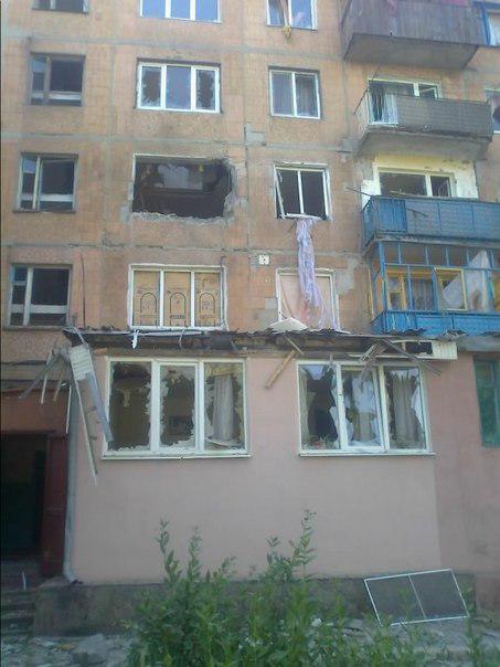 шахтерск обстрелы