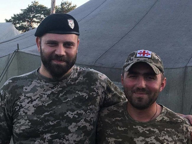 Georgian Legion member suffered severe face injury caused by banned hollow-point bullet, - Commander Mamulashvili 02