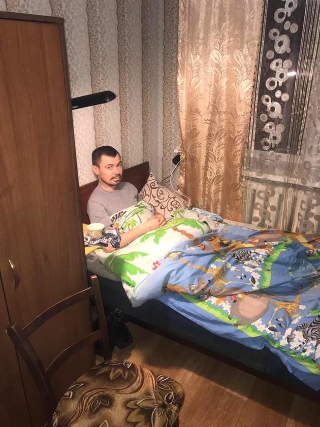 Український воїн Олександр Головатий унаслідок нещасного випадку на вокзалі в Києві втратив ноги: йому необхідна допомога, - підполковник ЗСУ Баранов 03