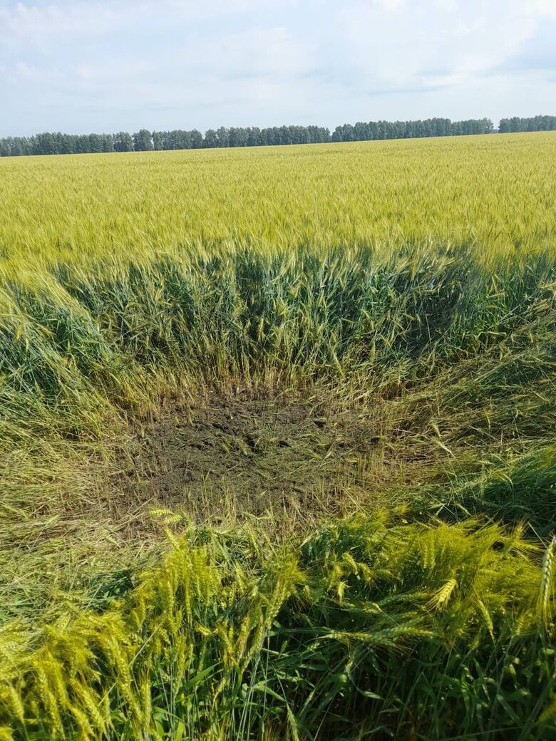 На Сумщині прикордонники збили ударний дрон з вибухівкою 01