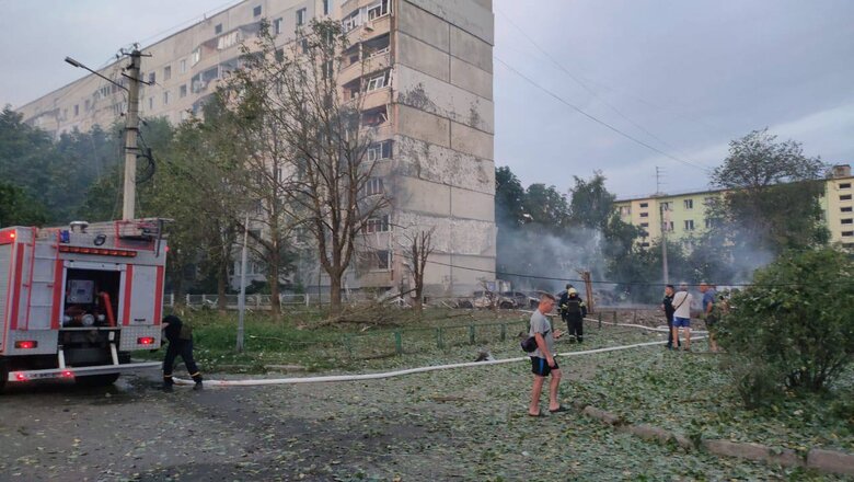 19 липня у Чугуєві піл російським уаром опинилися багатоповерхівки