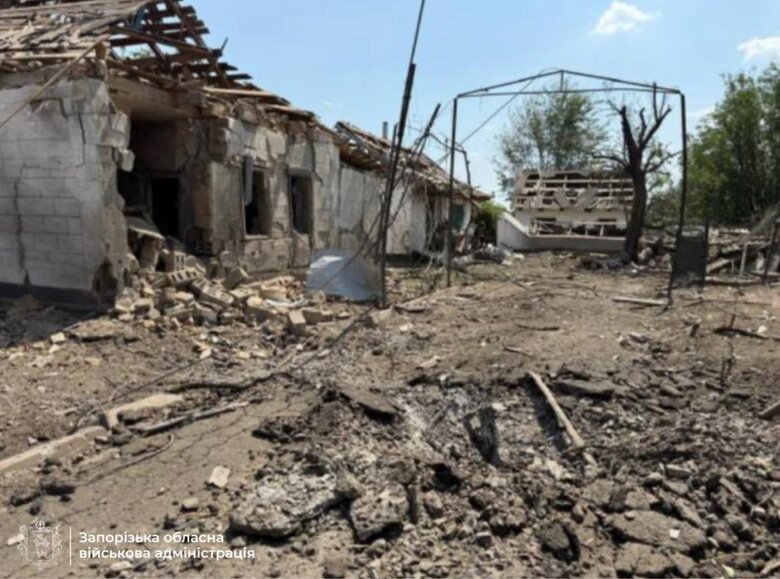 Shelling of the Zaporizhzhia region on 30 July