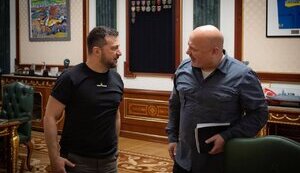Зеленський зустрівся з прокурором Гааги у справі Путіна Ханом. ФОТО