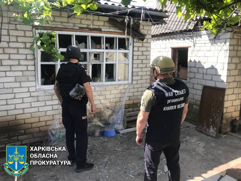 Последствия вражеских обстрелов Харьковщины 04