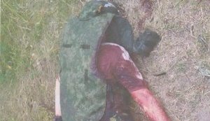 У мережі з'явилися фото знищених під Жолобком російських бойовиків і кадрового офіцера армії РФ Щербака. ФОТО 18+
