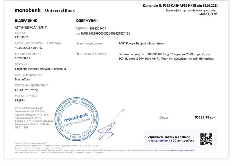Воїнам на передову дуже потрібні дрони, артилеристам - ретранслятор для протидії російським РЕБам, - волонтерка Юсупова 11