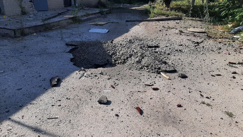 Enemy hit Orikhiv, wounding two people 01