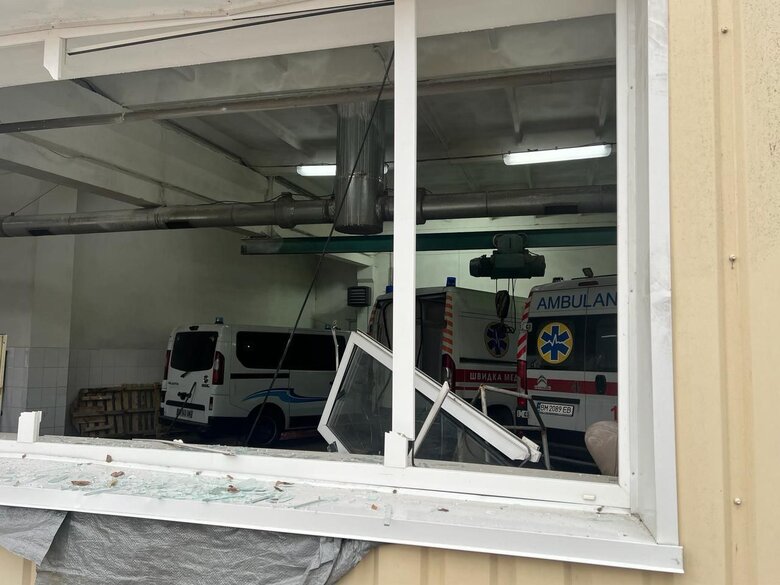 Наслідки обстрілу Сум