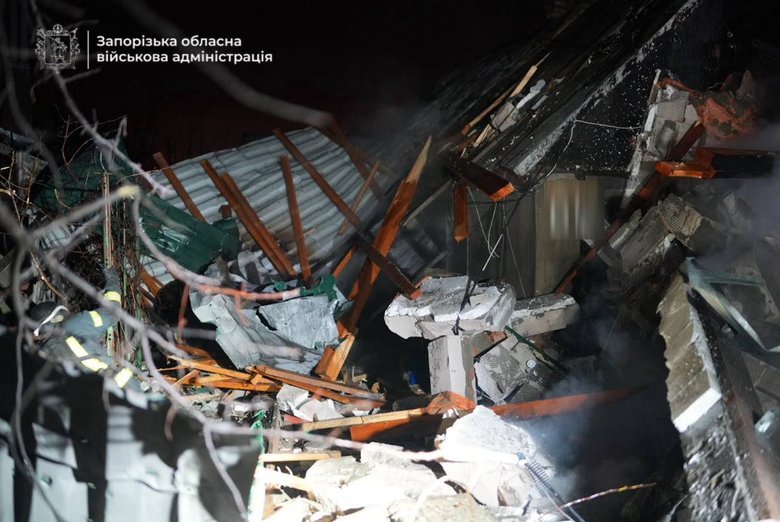 Удар РФ по Запоріжжю