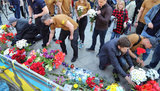 Одесситы почтили память погибших в ходе уличных боев на Греческой. ФОТОрепортаж