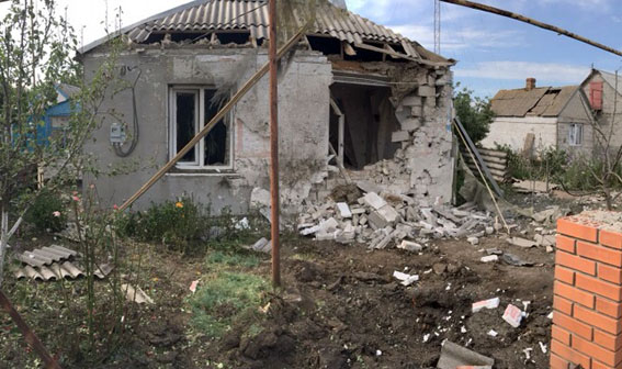 обстрел ато разрушения