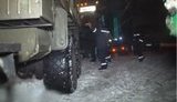 В гигантской пробке на трассе Киев-Чоп замерзают люди в сотнях автомобилей и автобусов. ВИДЕО
