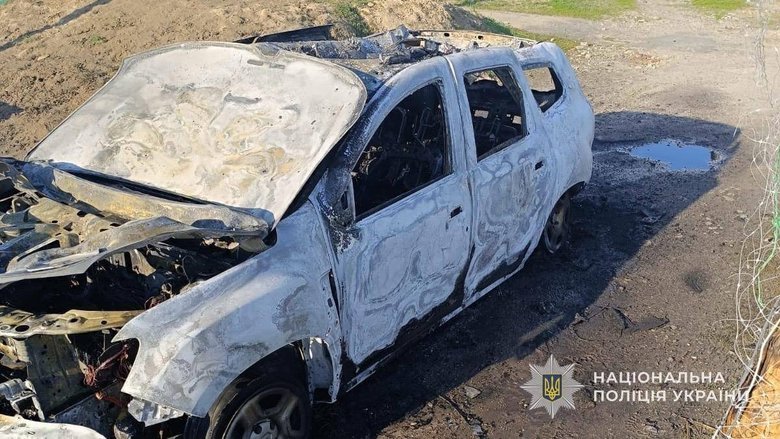 Россияне нанесли удар по полицейской машине в Сумской области
