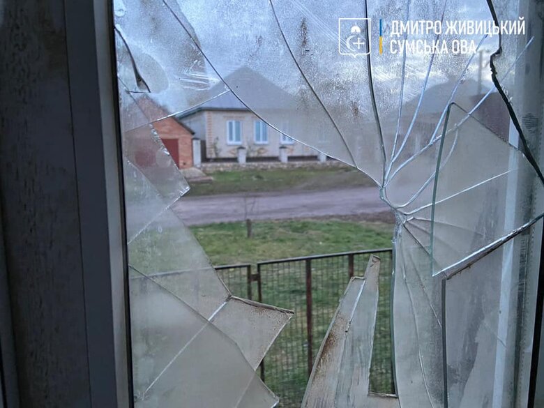 Рашисты обстреляли Ворожбянскую громаду на Сумщине 04