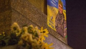 Odesa residents held rally to commemorate murdered Amina Okueva. PHOTOS