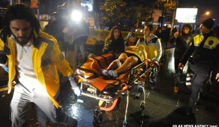 Istanbul night club attack leaves 39 dead, 70 injured. PHOTOS