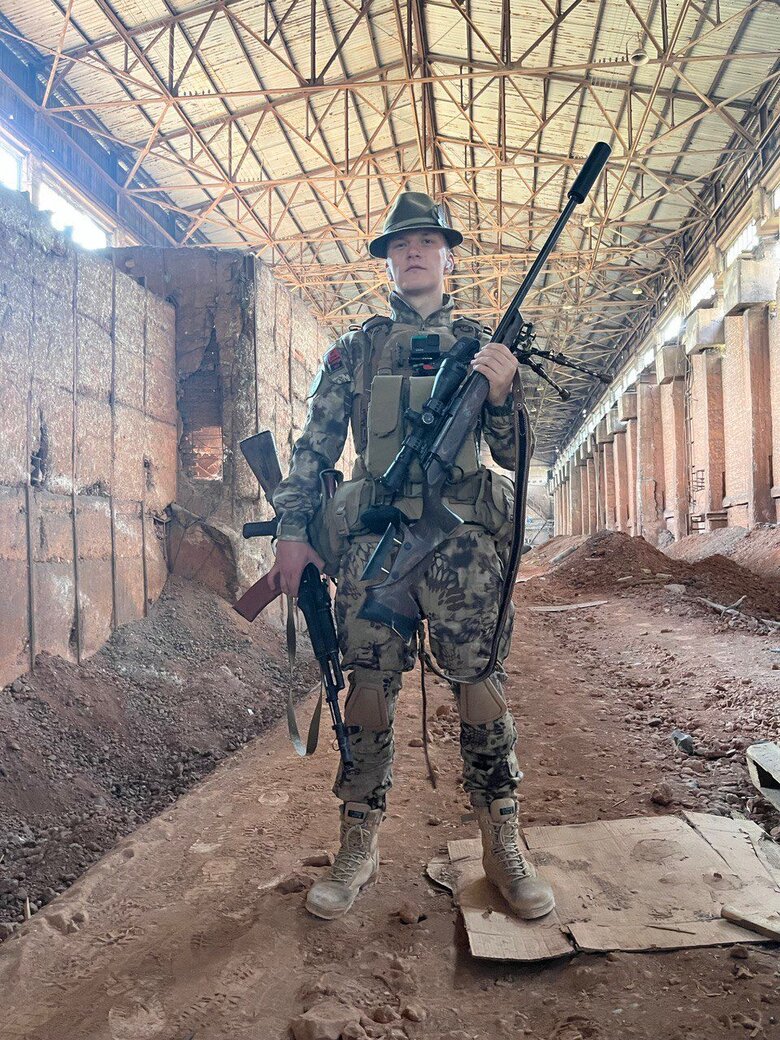 I worked with a sniper rifle like a machine gun, - Sniper-Stormtrooper Brake 06