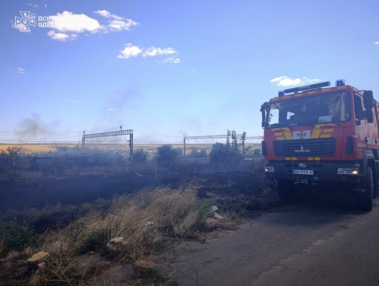 Удар по потягу на Одещині