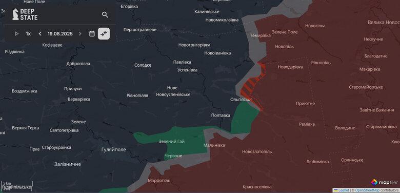 Росіяни просунулись в Запорізькій області rqiddtiqqxiqkezrz