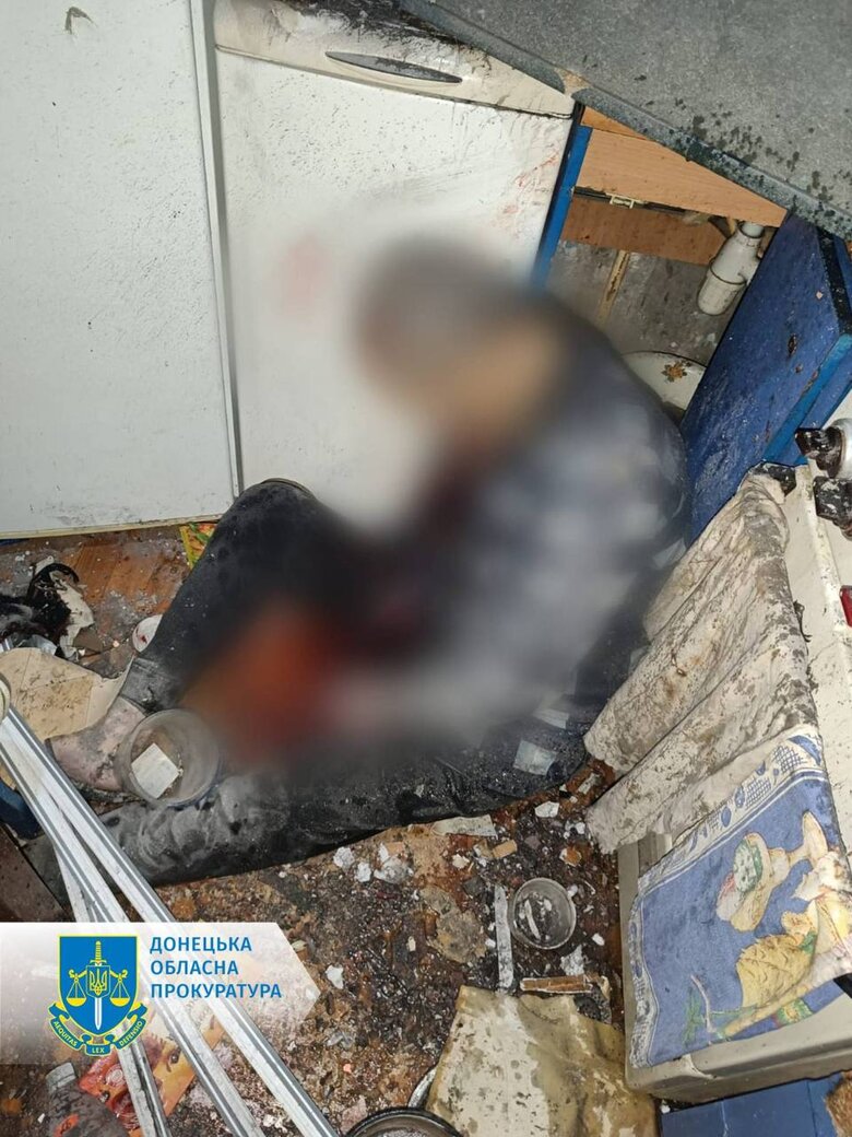 Наслідки ворожих обстрілів Донецької області 10