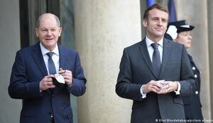 Макрон і Шольц обговорять ситуацію довкола України на зустрічі у Берліні 25 січня