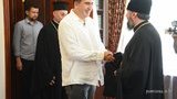 Епифаний и Саакашвили обсудили признание ПЦУ Грузинской православной церковью. ФОТО