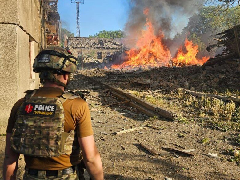 Наслідки обстрілів Донеччини