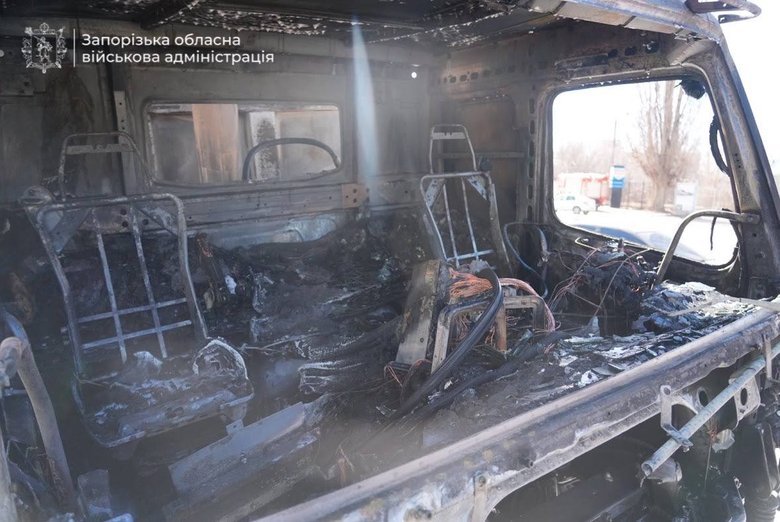 обстріл Запоріжжя