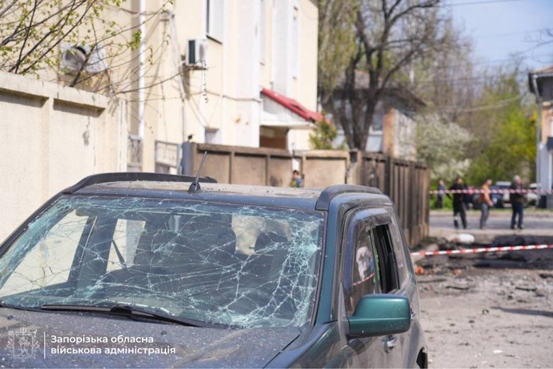 Удар РФ по Запоріжжю