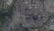 Satellite images show the aftermath of the attacks on the Moscow oil refinery
