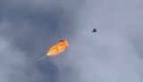 MiG-29 pilot shoots down Russian "Geran-4" at point-blank range with onboard cannon and flies through cloud of flames. VIDEO