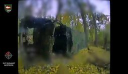 Бійці 14 бригади знищили дронами техніку окупантів в лісі на одному з напрямків